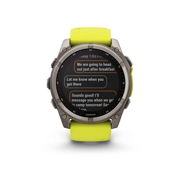 Garmin Fenix 8 Sapphire Solar.