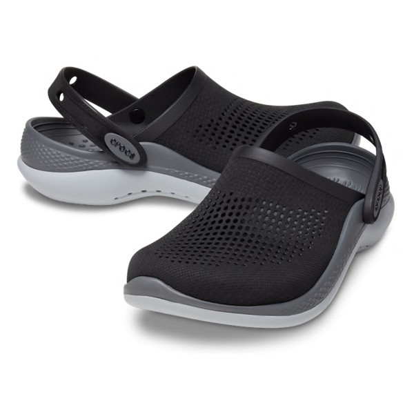 Crocs natikači Literide 360 Black Grey