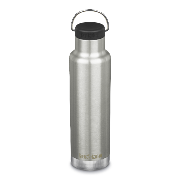 Klean Kanteen termo steklenica Insulated Classic Loop Cap 592 ml Brushed Stainless