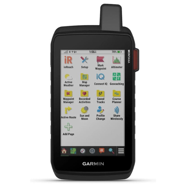 Garmin montana 710i.