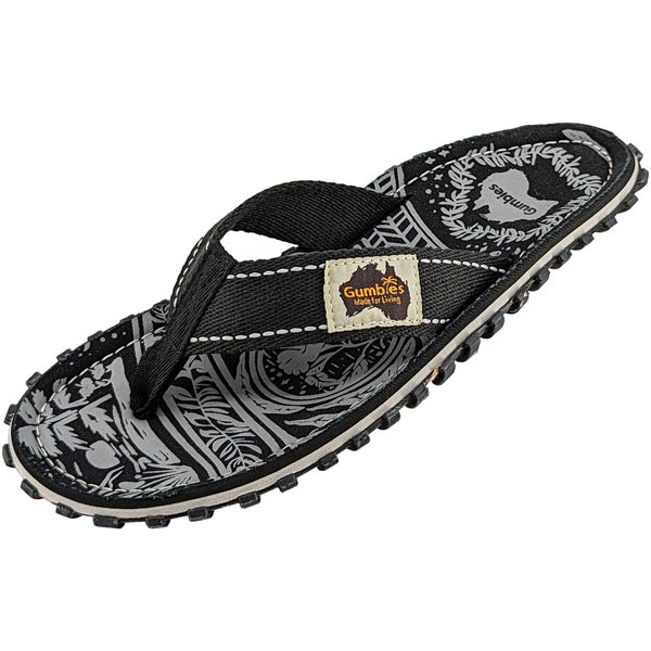 Gumbies unisex japonke Islander Black.