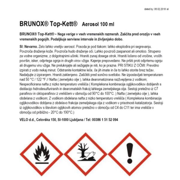 SPRAY TOP KETT 100 ML BRUNOX