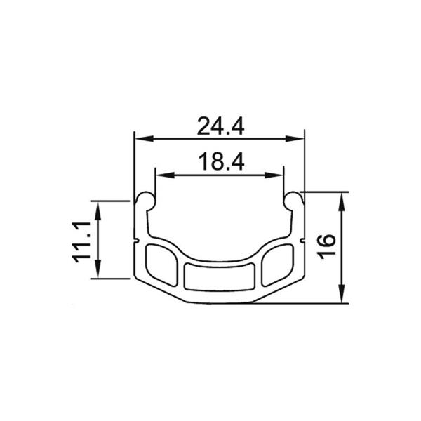 Obroč Alexrims DM18 28